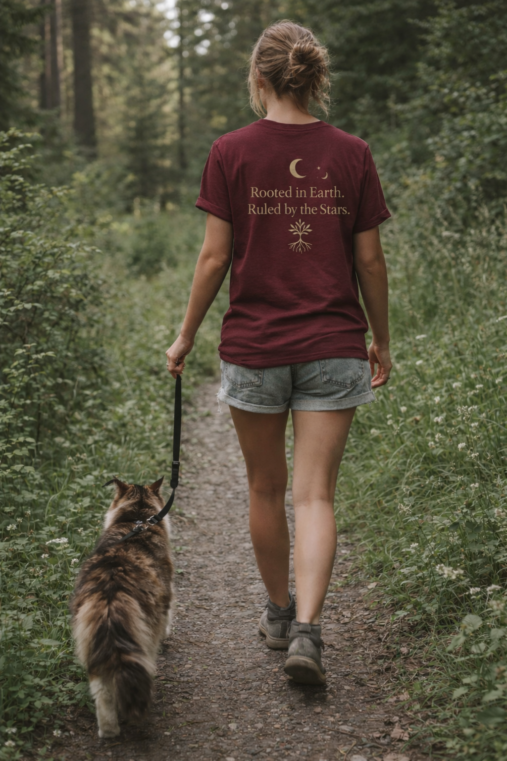 Rooted in Earth. Ruled by the Stars. T-Shirt