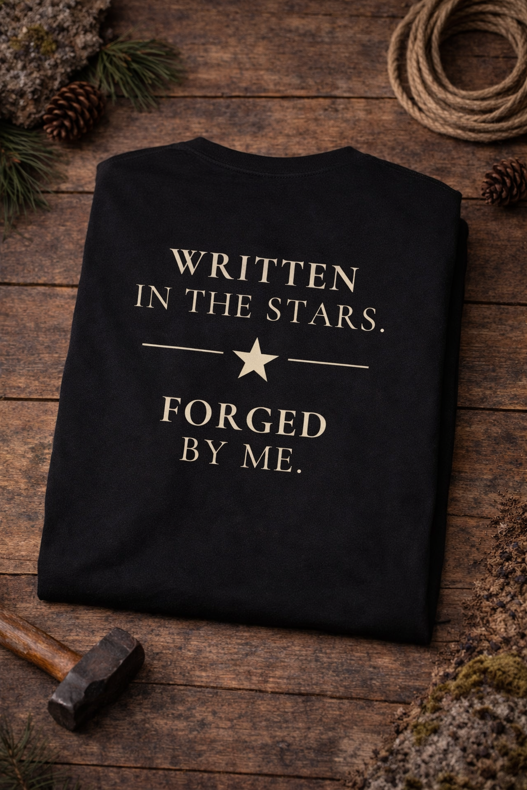Written in the Stars. Forged by Me. - T-Shirt