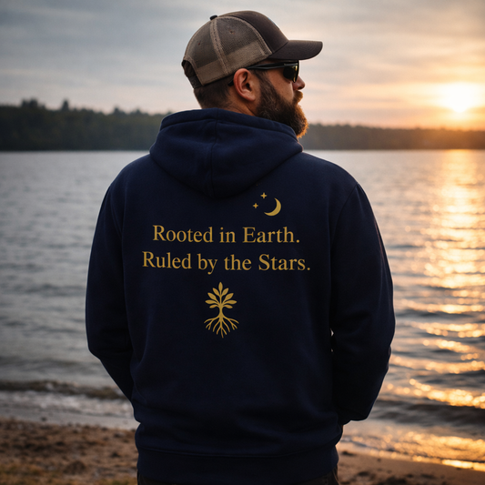 Rooted in Earth. Ruled by the Stars. Hoodie