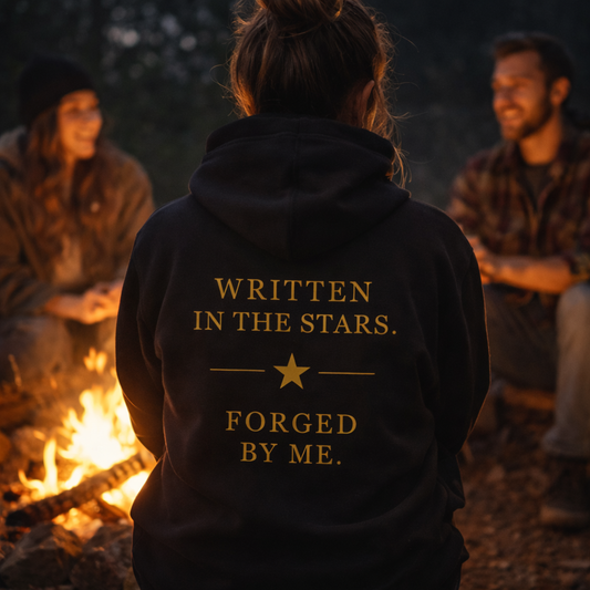 Written in the Stars. Forged by Me. Hoodie